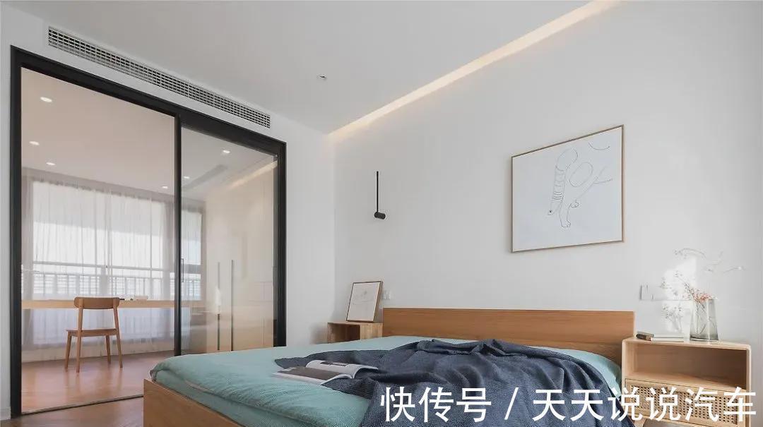 餐边柜+|96㎡简约北欧风，极简即美，这是什么神仙装修