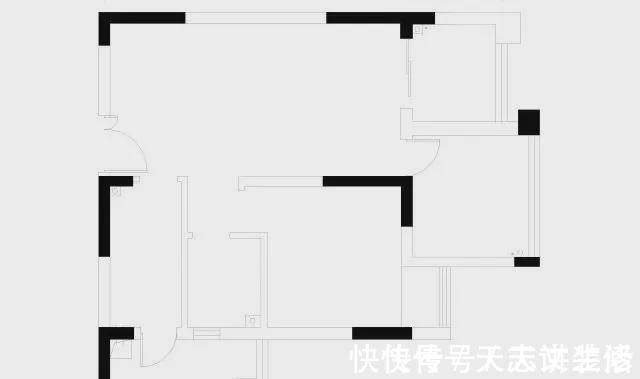 主卧室|55㎡的小户型竟然一点也不挤,主卧室还有个大衣帽间!