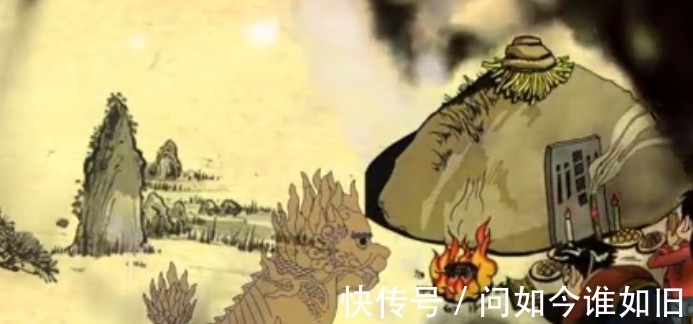 守护神&庄子记载一种怪物,今人一直防着它,坟头的石虎和柏树成守护神!