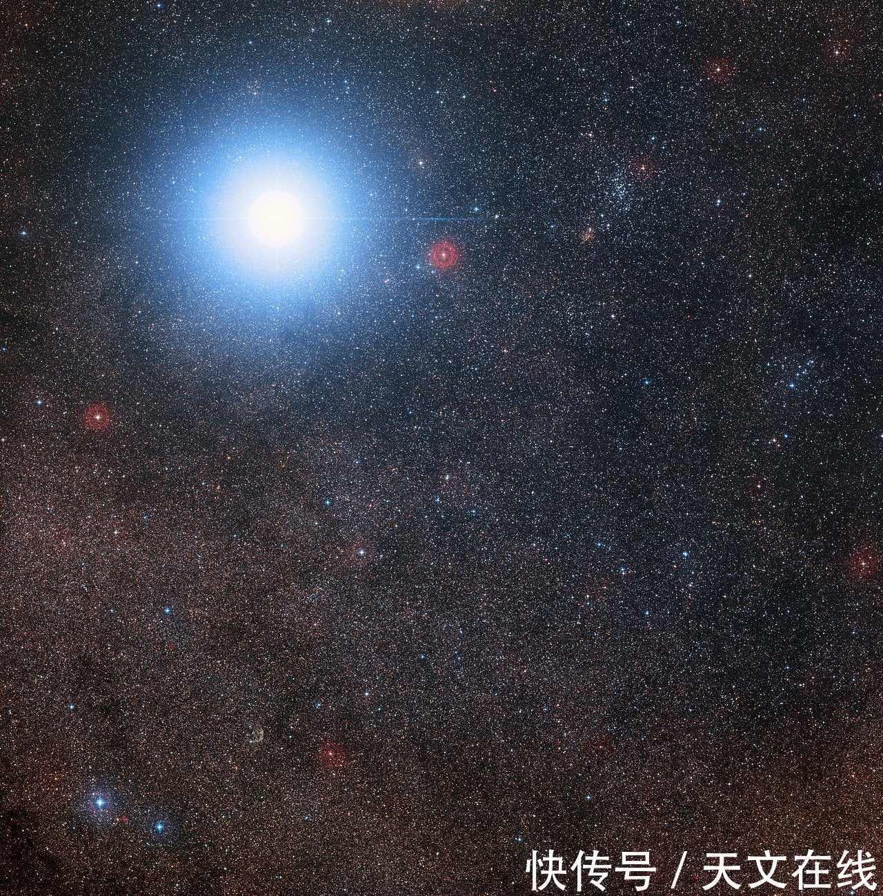 天文学家首次展示了一颗类日恒星周围行星的直接图像