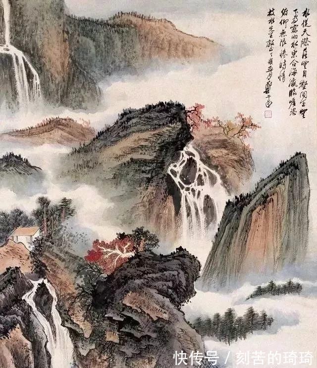 郑午昌@民国竟然有这样一位山水画大家,极为罕见,太美了!