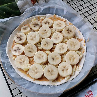 巧克力酱|香蕉奥利奥披萨