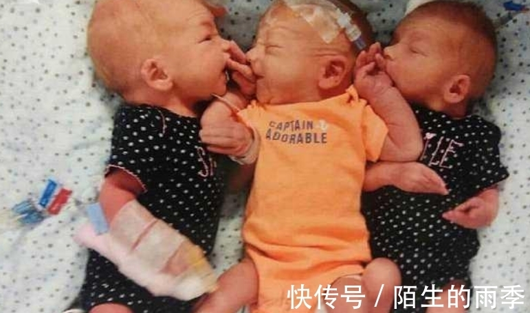 三胞胎|腹痛难忍以为是结石,竟连续生下三胞胎,医生:怀孕34周都不知道