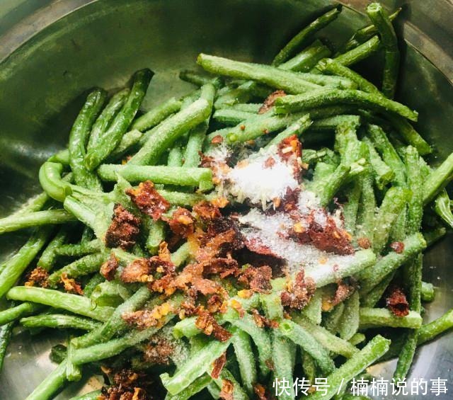 干煸豇豆,干香下饭,比肉菜还受欢迎!
