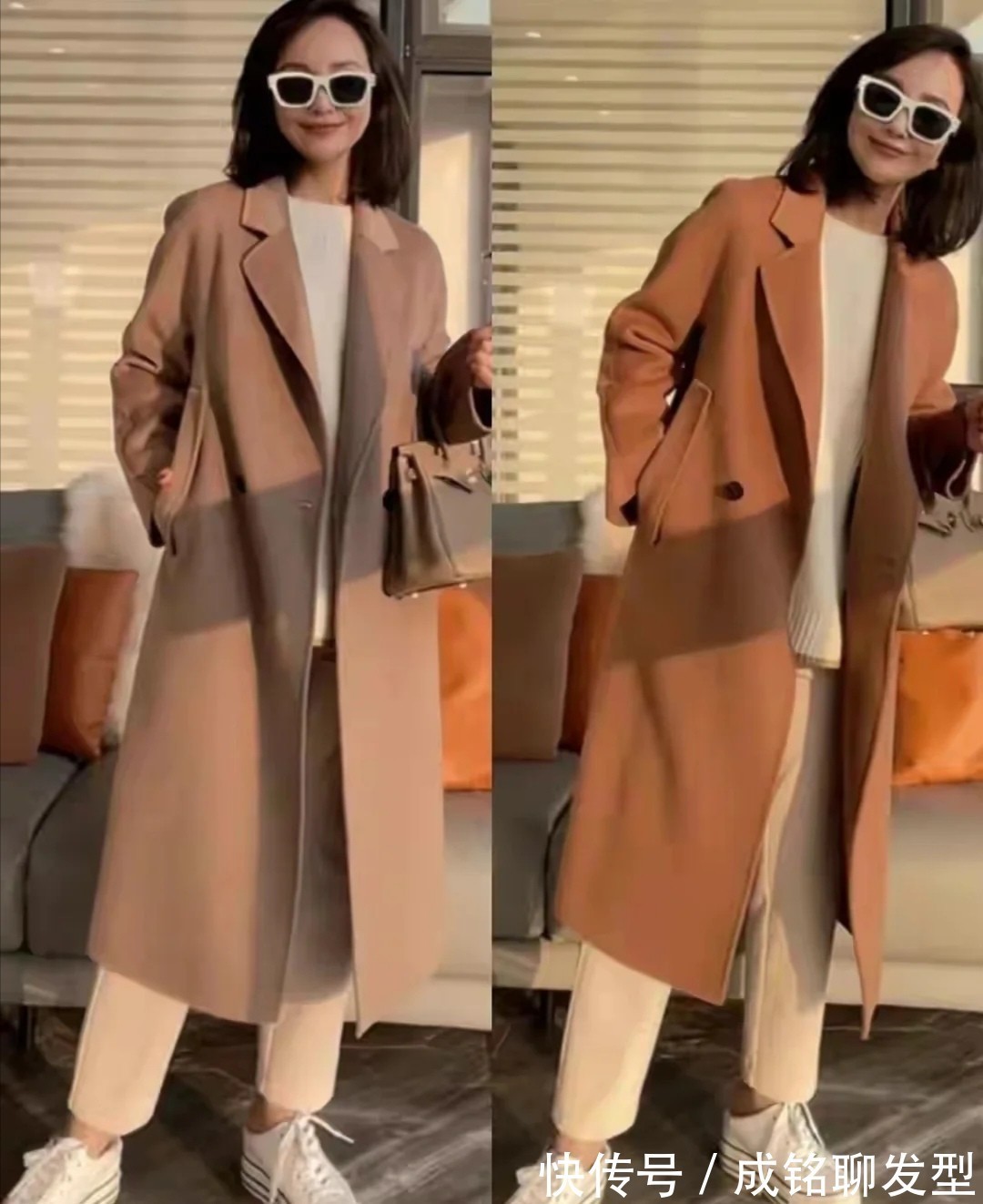 减龄|四五十岁的女人怎么穿时髦减龄?看看这16组穿搭,大气保暖又高级