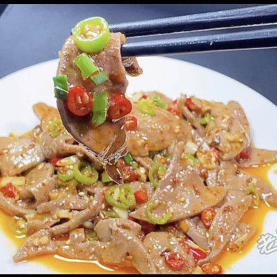 风味炝猪肝教程