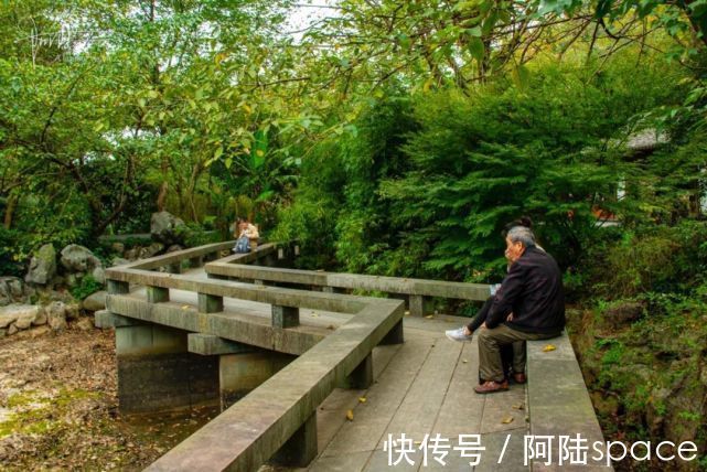 石塔|天竺路边的这个水池干涸见底，露出七座佛塔，不知有何来历