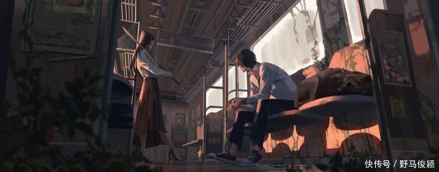 插画&光影运用十分成熟的一组插画作品!画面相当唯美值得学习借鉴!