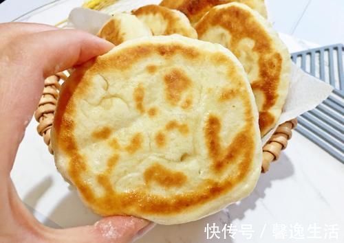 中筋面粉|发面别只蒸馒头包子了，试试这款发面饼，蓬松暄软好吃又好做