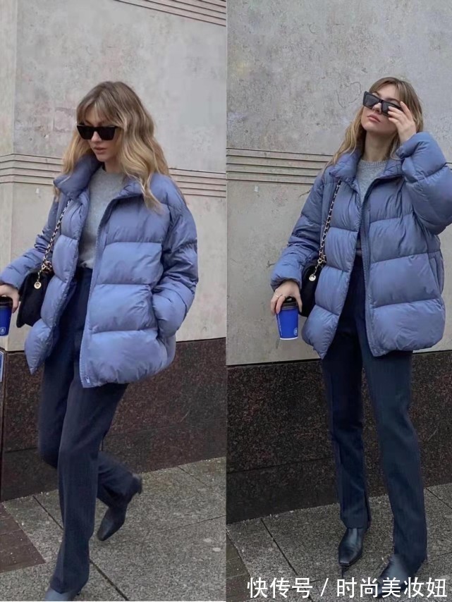 长筒靴 原来“羽绒服”也可以这么洋气,跟时尚博主学穿搭,时髦过新年
