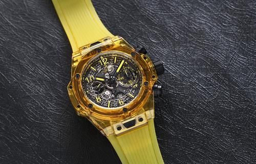 璀璨夺目 个性创新 品鉴宇舶表的黄色蓝宝石腕表