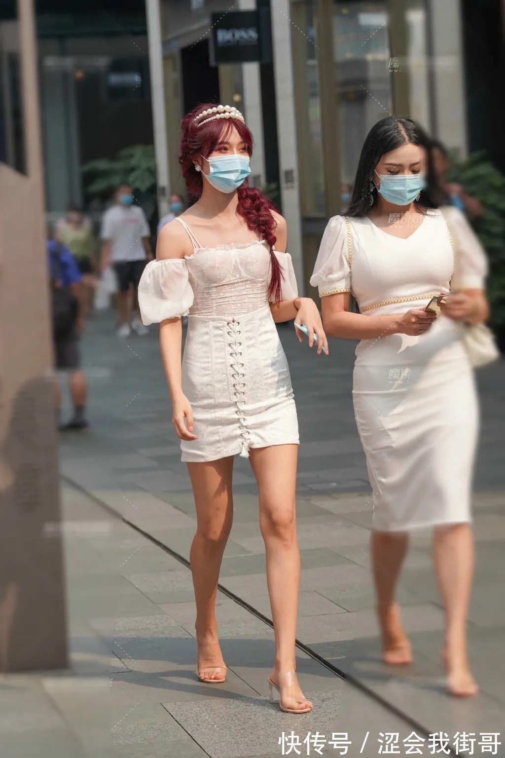 美女 街拍美女:连衣裙主题