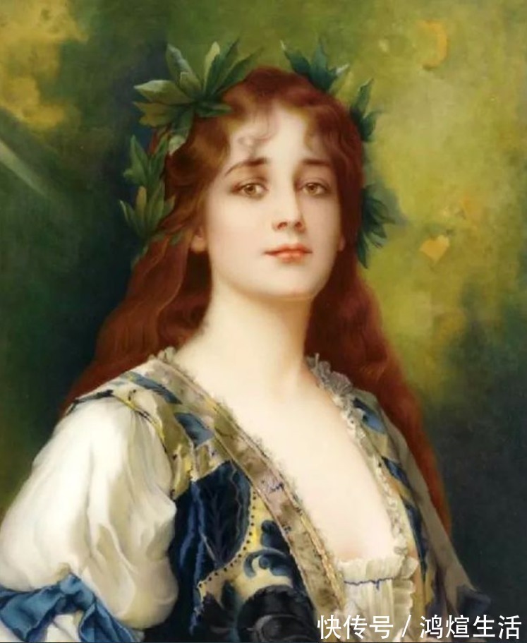康拉德|德国画家康拉德笔下 细腻的年轻漂亮女子,真心的美!
