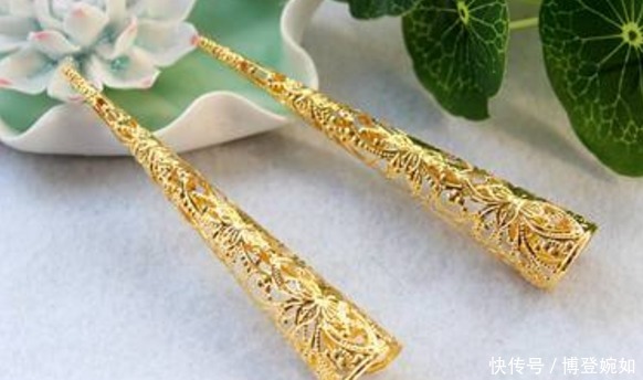 指甲|你只知古代女子佩戴的护甲很美,你却不知道它的真实作用