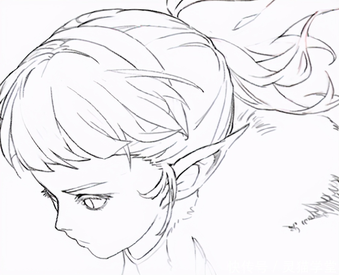 线条缺少流畅感和整体感?教你线条的轻重和疏密对视线的引导!