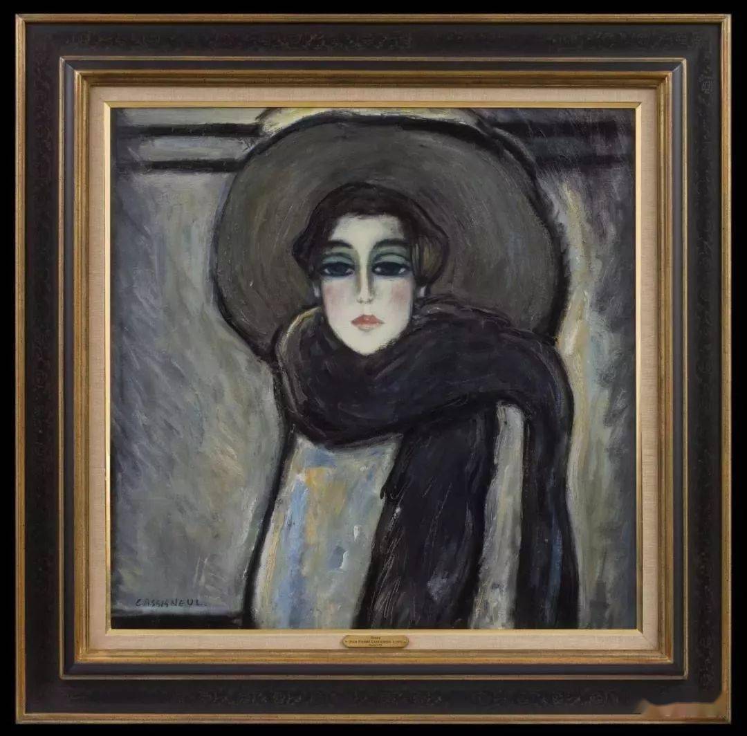 野兽主义#皮埃尔·卡西尼尔:领略野兽主义奔放节奏和表现主义浓烈意蕴油画作品