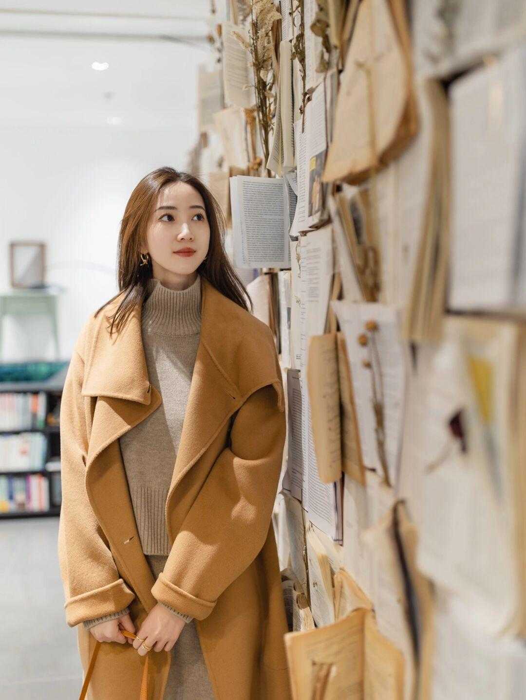 针织衫|成熟知性款的大衣永远不退时,是你梦中的样子嘛?