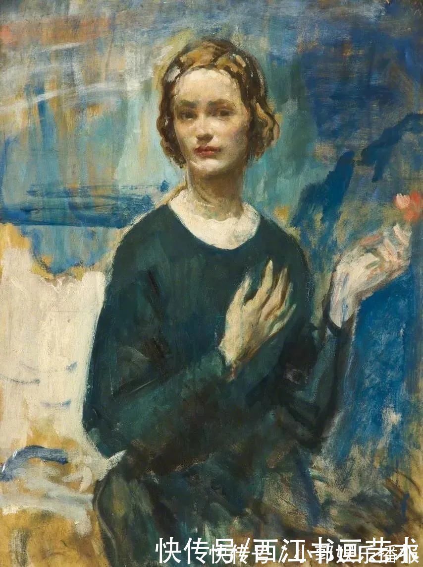 麦克沃伊&有质感的水彩肖像:英国画家亚瑟.麦克沃伊作品选