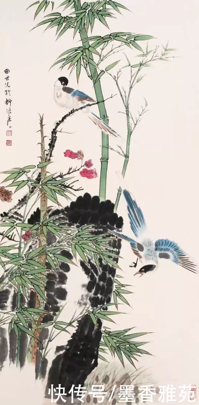 精品|太美了，艺术大师田世光精品花鸟画作品欣赏