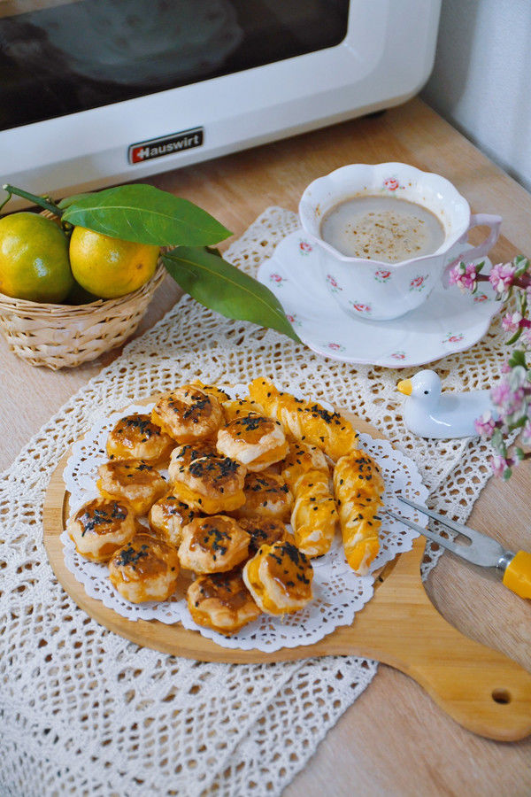 下午茶必备小甜品奶香红薯夹心饼