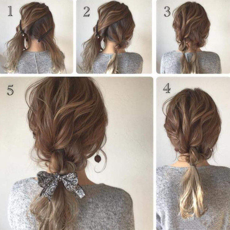 女生发型简单漂亮扎法，这5款扎发简单又时尚,每款都超美的