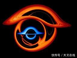 宇宙的舞蹈！看两颗黑洞在苍穹间共舞，着实的壮观