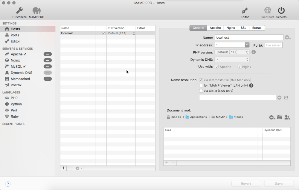 MAMP PRO for Mac v6.8.0 本地Web服务器集成开发环境-下载否
