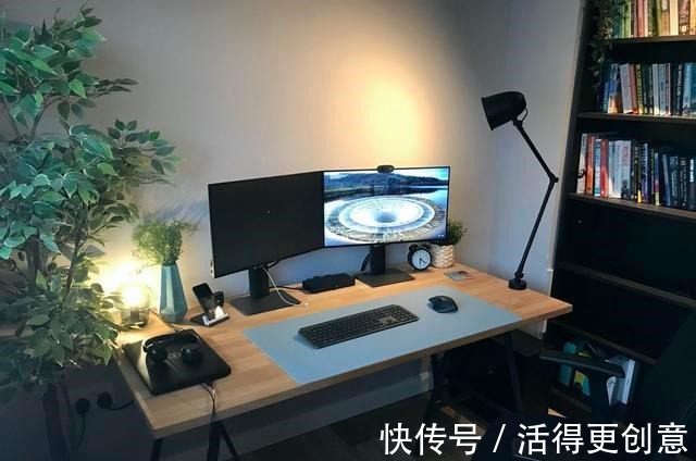显示器|超酷的家庭办公室,充满创意的家居工作空间!