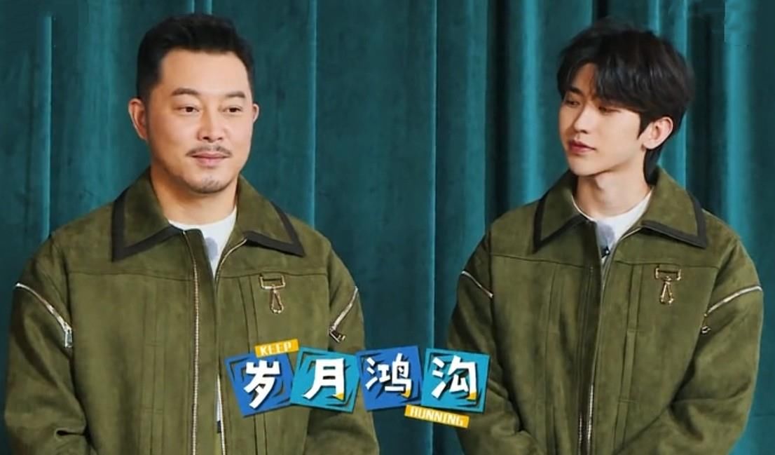 蔡徐坤霸气壁咚沙溢，《奔跑吧》路透曝光，“沙子爹”变身小可爱