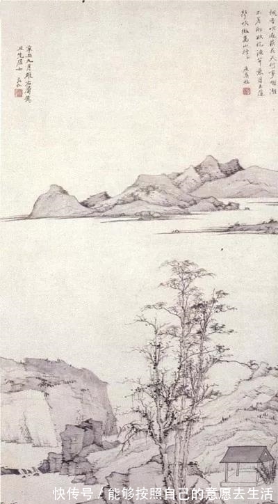 倪瓒|四画僧之弘仁,取法倪瓒却无含混柔曲糊涂之笔,清寂孤冷不染红尘