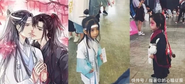  魏无羡|魔道祖师真人cos，看到蓝忘机魏无羡，网友：太萌了我要抱走