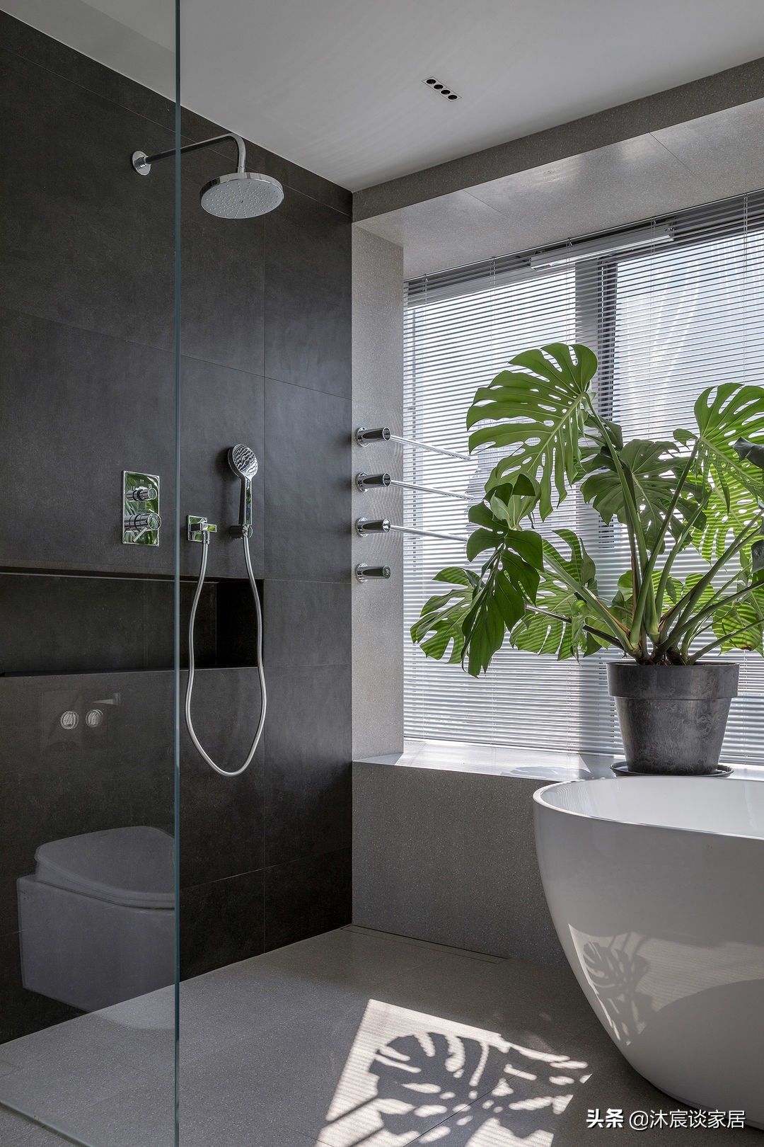 装修|怪不得这么多人喜欢微水泥,用在装修上,室内极简大方,干练纯粹