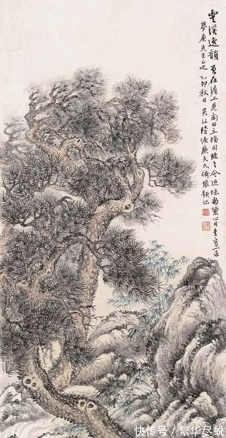 造诣#清代全能画家陆恢,作品之美,刷新你对绘画的认知!