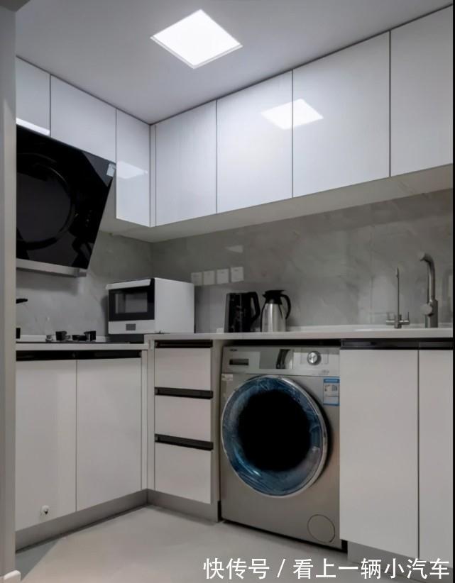 阳台|洗衣机除了阳台还能放哪里?学会这样设计,家里瞬间多出好几平!