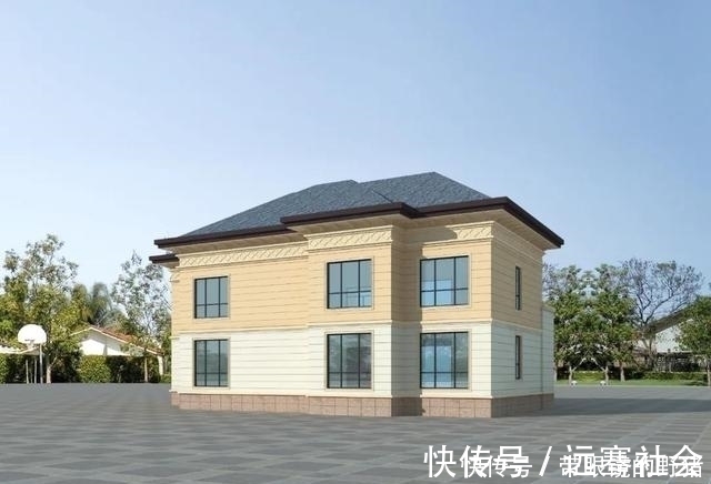 新中式|3栋二层新中式别墅,造价相同外观不同,你选哪一栋?