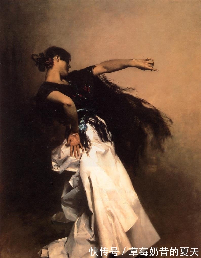 画家#绘画风格成为绘画软件定制画刷,他就是萨金特,一位现实主义画家