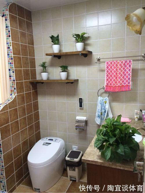 墙壁式|媳妇装新房,卫生间砌“半墙”,阳台成“绿森林”,被邻居赞爆了