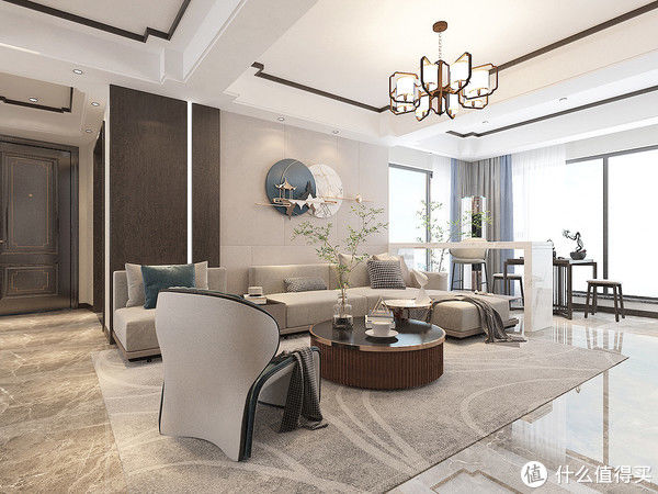 客厅|长沙夫妻晒自家中式风装修，屋内充满了诗情画意，藏不住的高级感