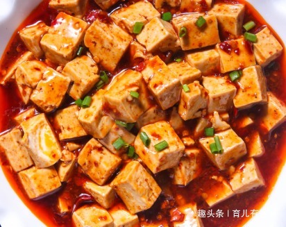 麻婆豆腐|丝爽嫩滑,含丰富营养物质,对儿童生长发育有很大作用的一道菜