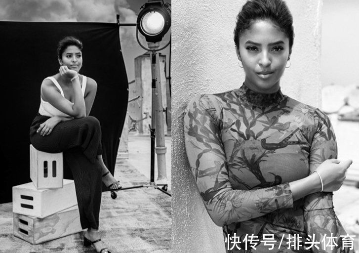 瓦妮莎|18岁科比女儿太美了!最新大片曝光,气质不输瓦妮莎,身材显露