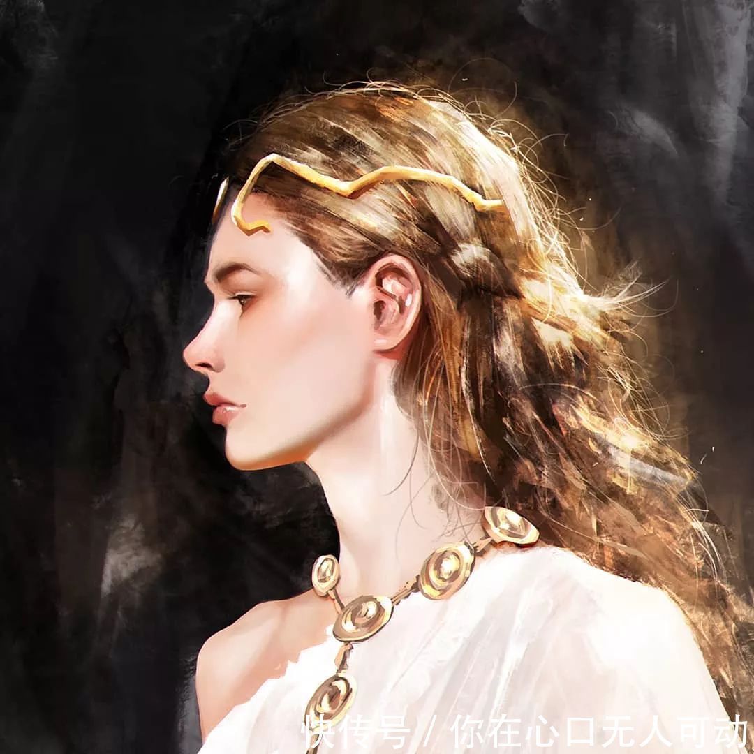 mandy!这三位艺术家的画中女子,楚楚动人,美若天仙