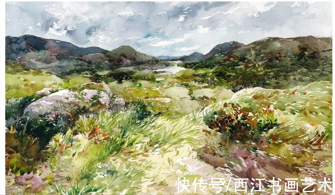 吉恬恬$第96届加拿大水彩画协会展中国艺术家入选作品