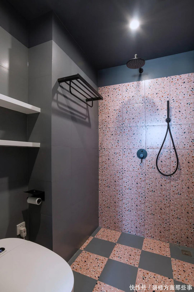 三居室|98平现代三居室打破常规设计,造型简约视觉不呆板