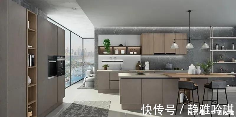 搭配|看上去一尘不染的厨房,大家都用了这几种配色~