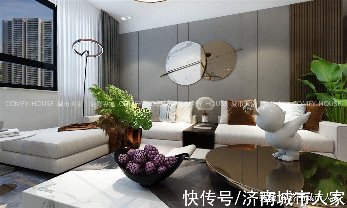 伟东新都|伟东新都两室两厅装修效果图