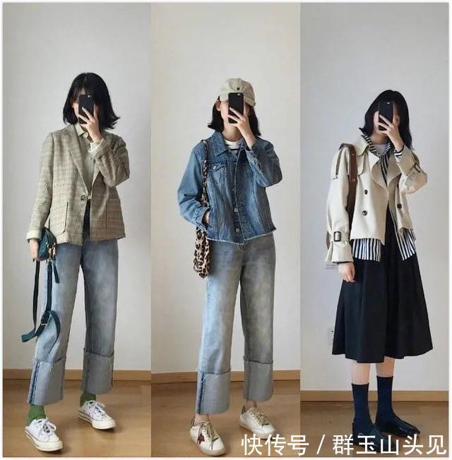 小个子女生的秋日显高又好看造型推荐，好比例也能靠搭配穿出来