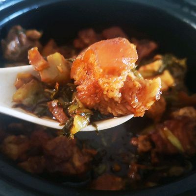 猪脚|下饭酸菜猪脚煲