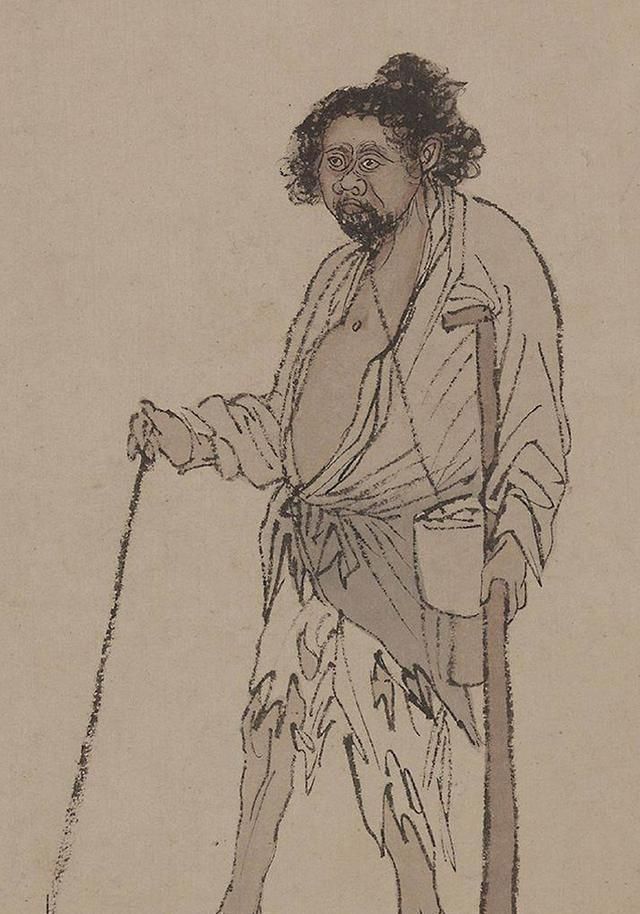 绘画$600年前的《流民图》,和蒋兆和的一样精彩,比齐白石还画得好