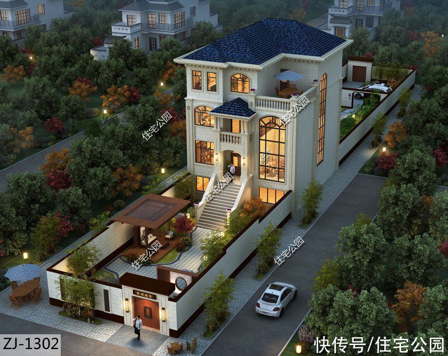 别墅|谁说农村建房不能盖4层?10套4层别墅推荐,第3套漂亮到没话说