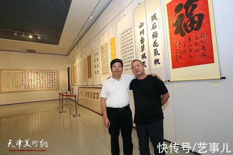 蓝天救援队|孙荣刚师生展滨海圆满收官呈两大看点:书画致敬英雄 收李建华为徒